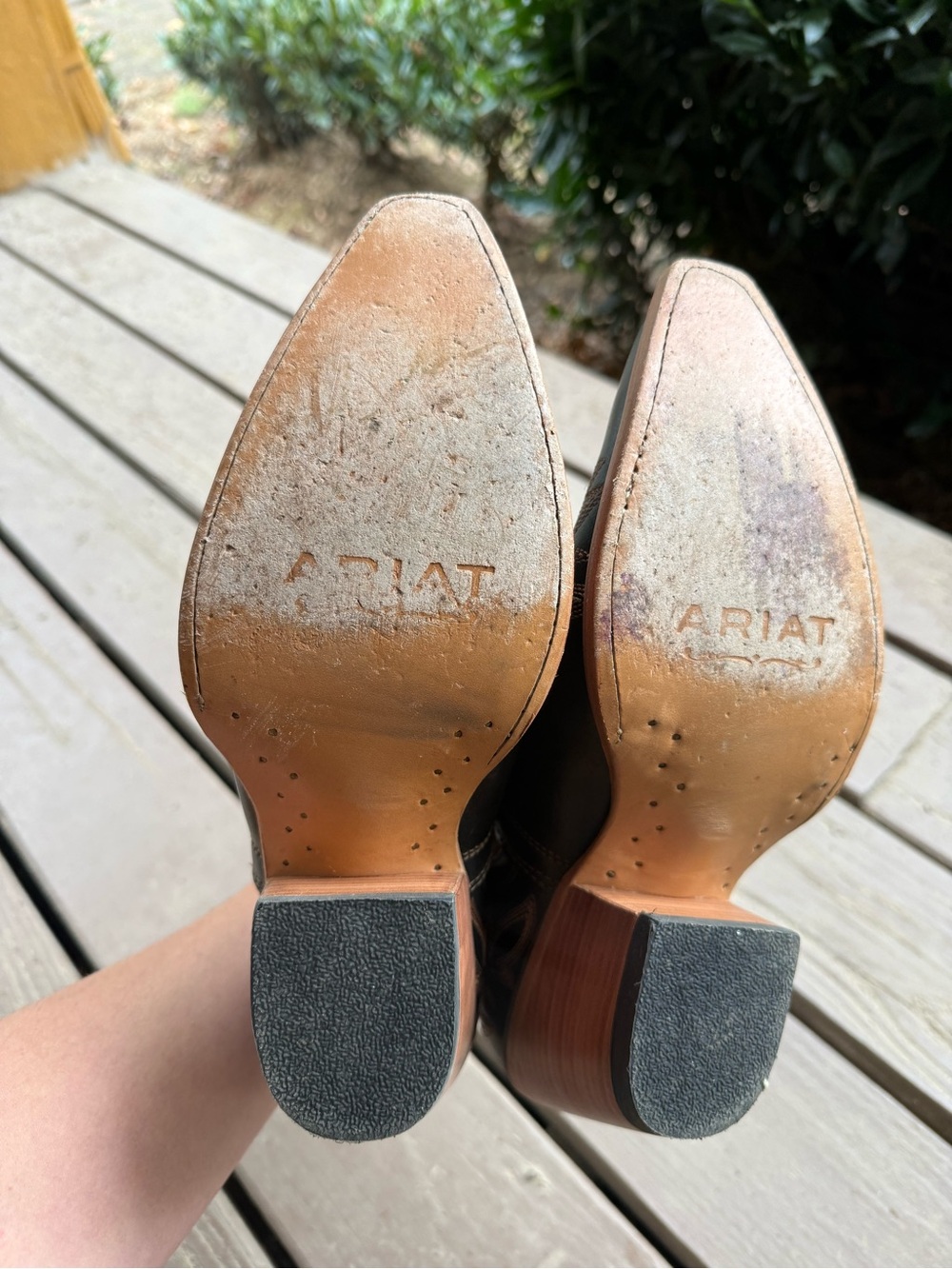 Women’s Ariat Dixon ankle boots size 10 - Picture 8 of 9